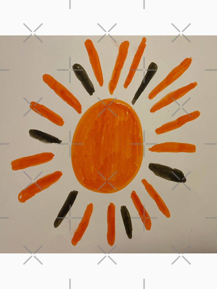BURNT ORANGE BOHO SUN by RetroPlaceee
