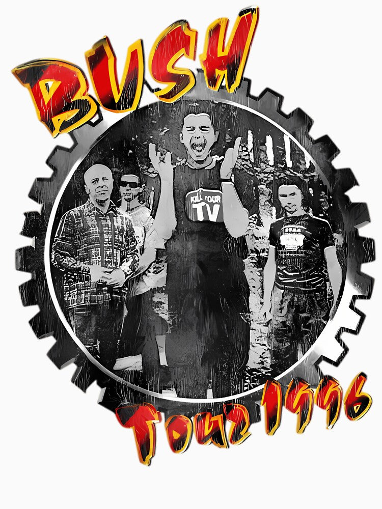 Retrofied Vintage Crack Bush Band by RossieZiem
