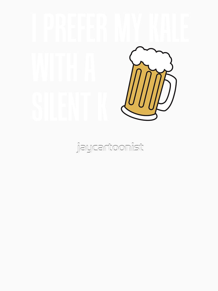 Prefer My Kale With A Silent K by jaycartoonist