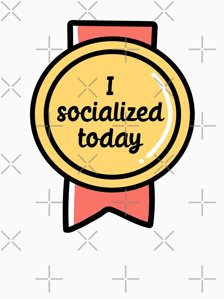 I socialized today badge by 23mangoes