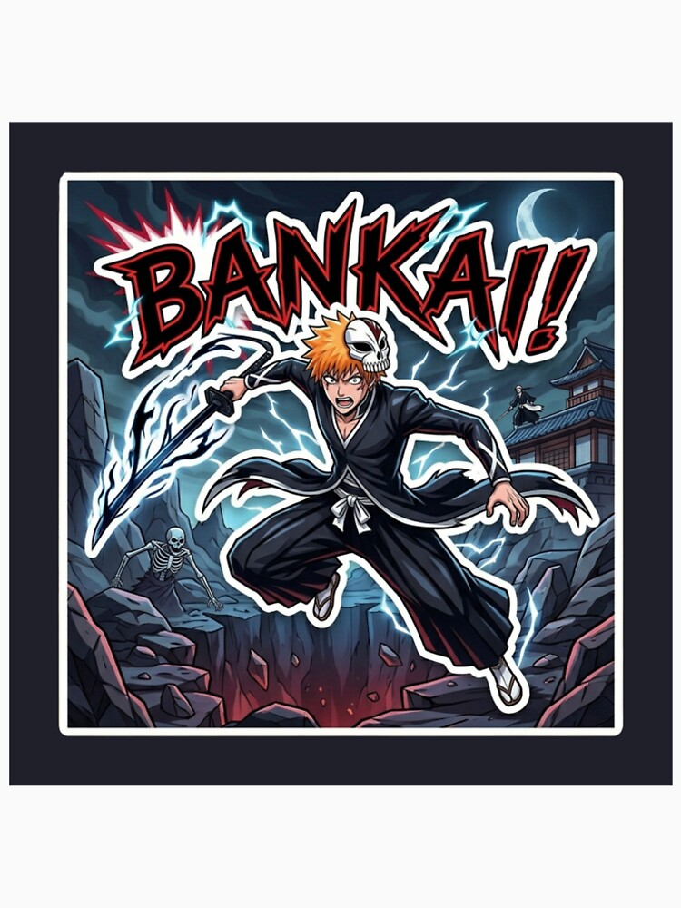 Ichigo Kurosaki (Bleach) by RaposaStickers