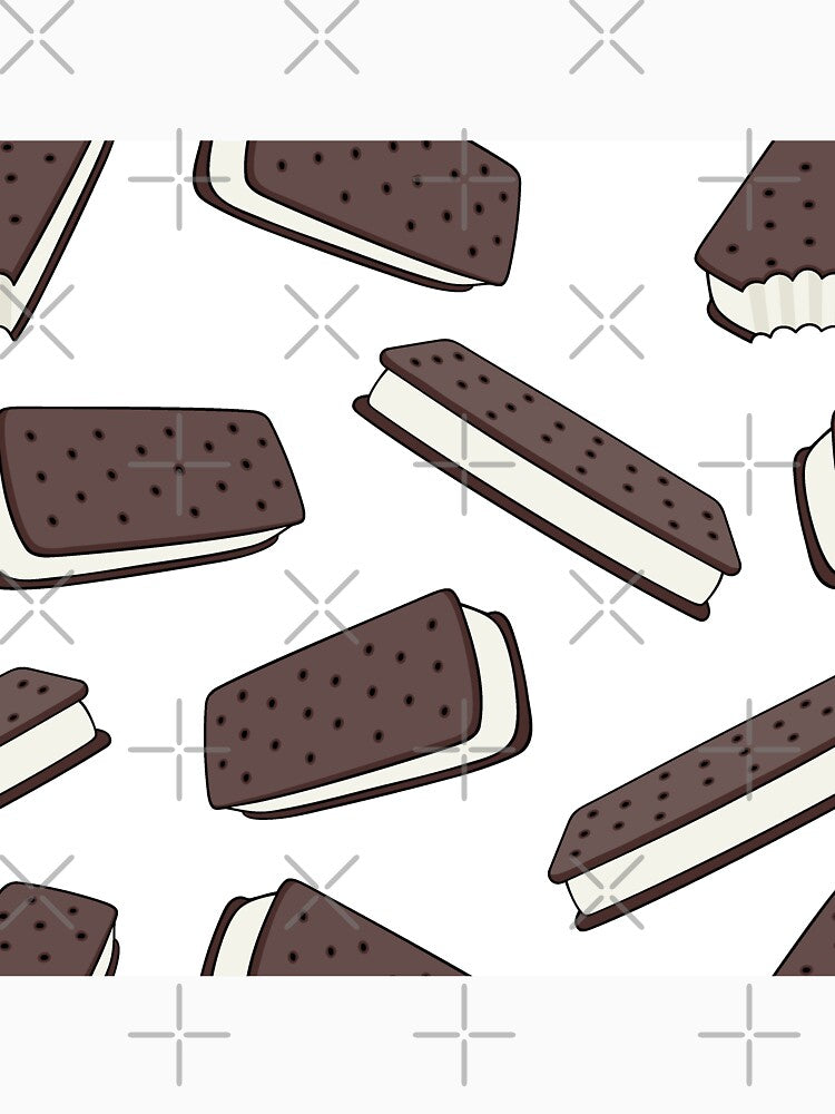 ice cream sandwich - white by littlearrow