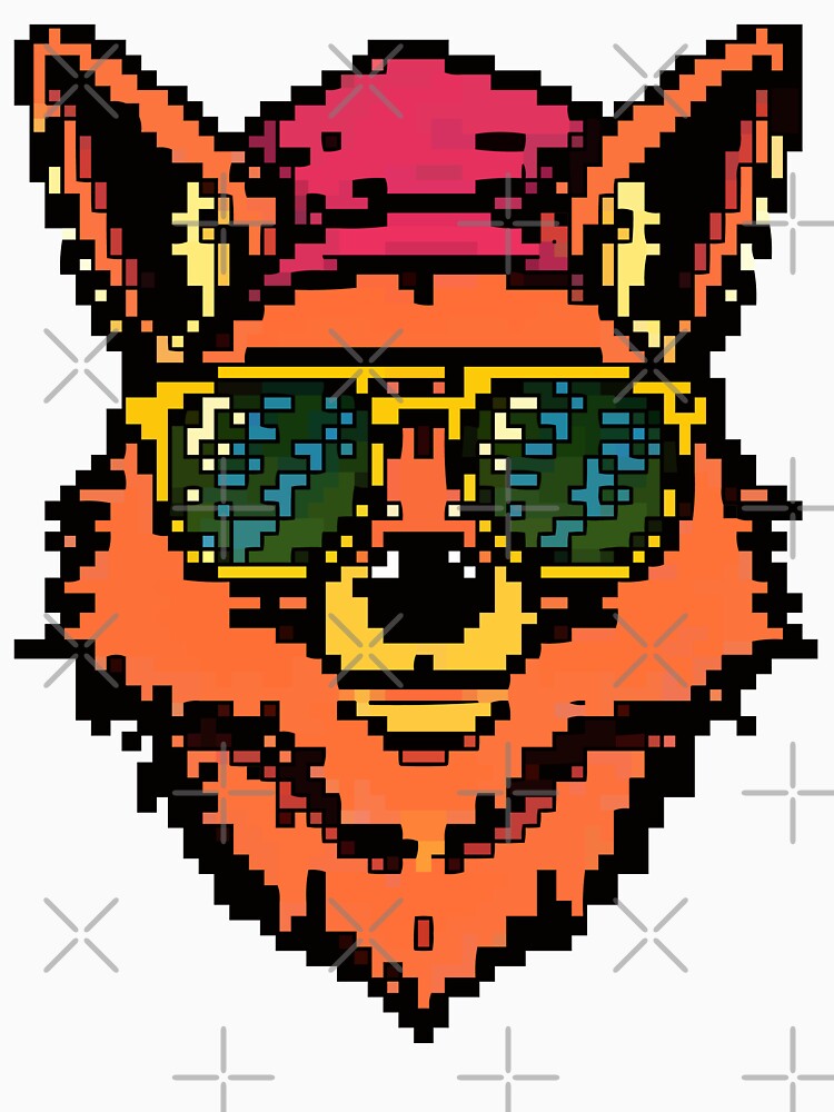 Pixel Coyote by NaturePixel