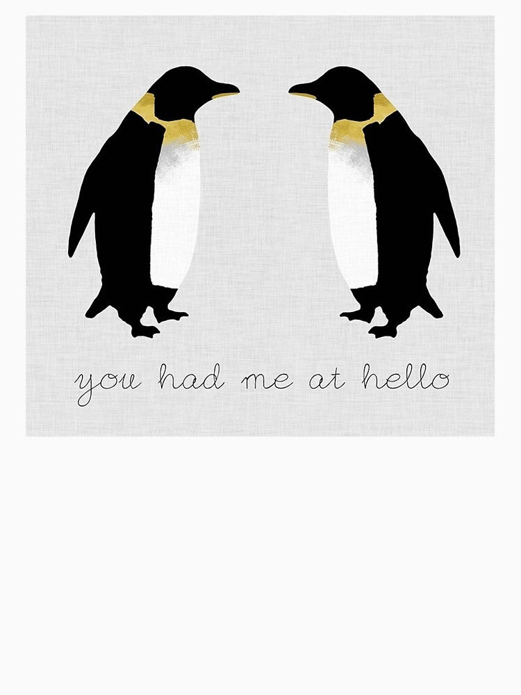 You had me at hello Penguin love by MindChirp