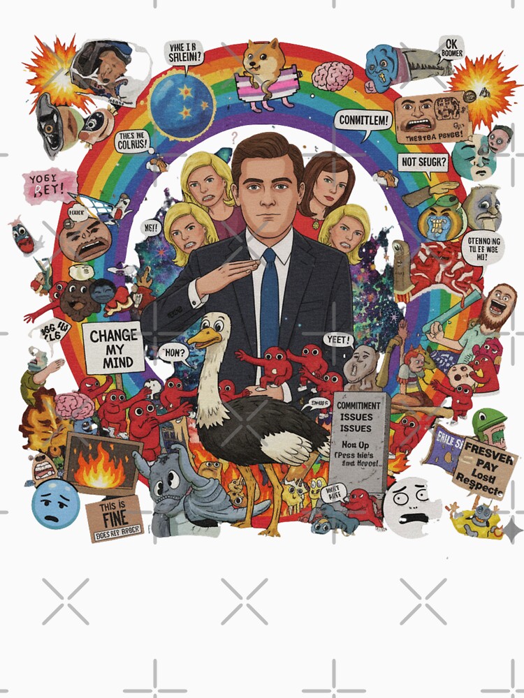 Chaotic-Meme Classic shirts and sticker by anandsiva2703