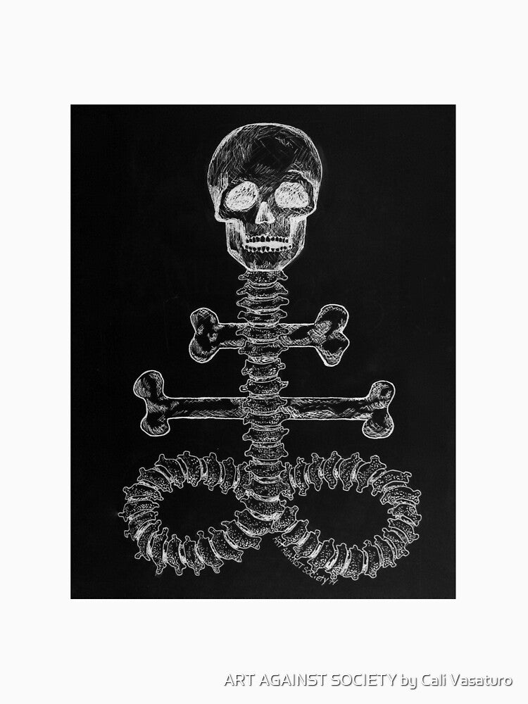 Spinal Sulphur Inverted by ART AGAINST SOCIETY by Cali Vasaturo