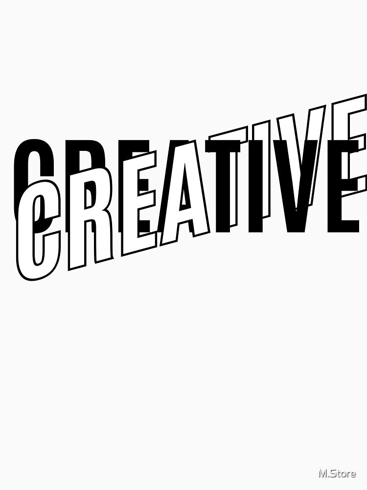 Creative Typography Design – Minimalist Artist Inspiration by M.Store