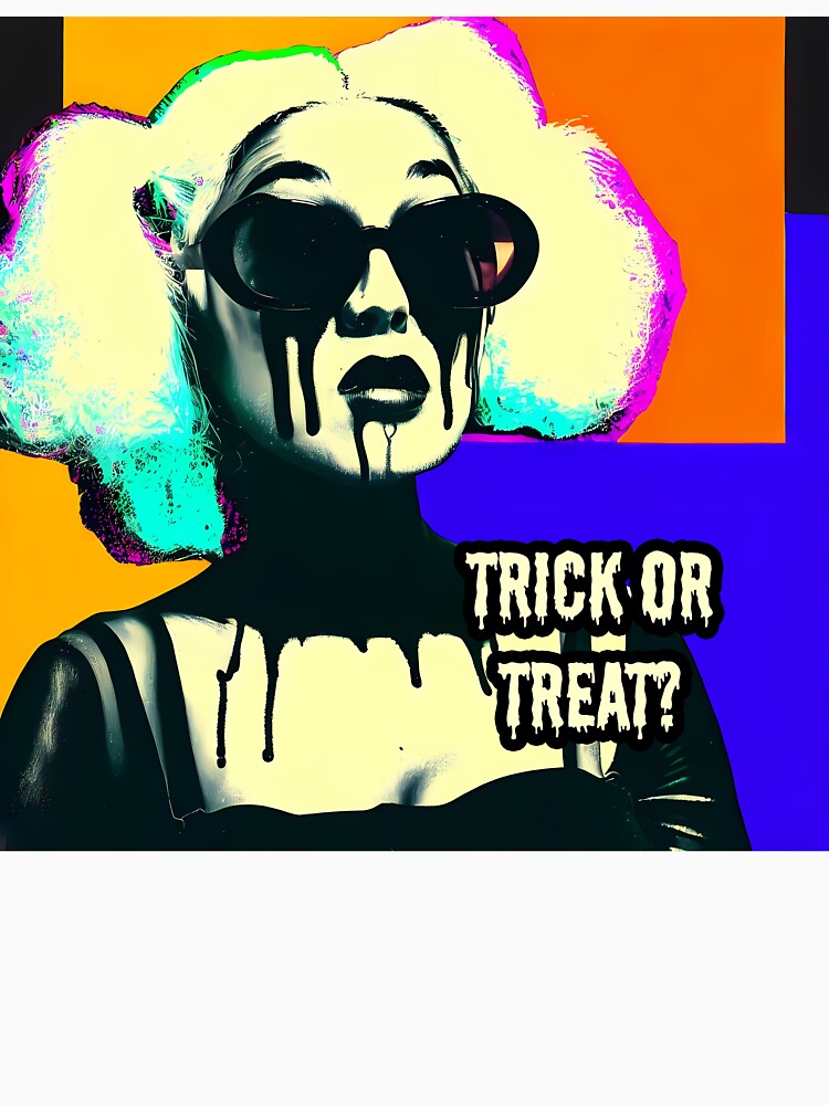Trick or Treat? Halloween Pop Art by OzzFrequency