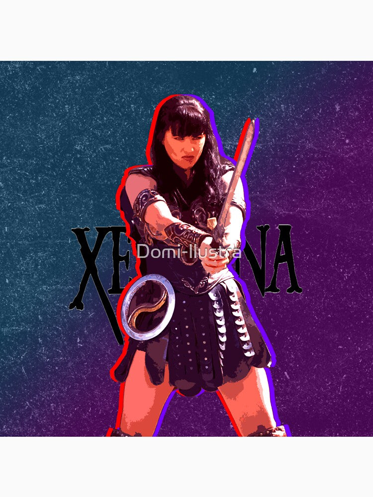 xena aesthetic by Domi-llustra