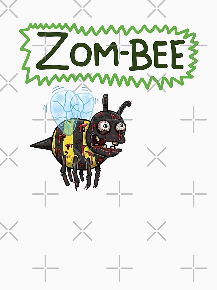 Zombie Bee Pun by Murvel-Ink