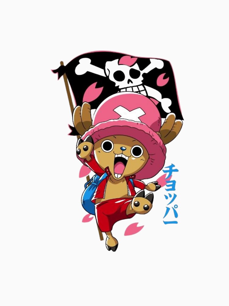 Chopper Pirate Flag Anime Art by Snowdog-Art