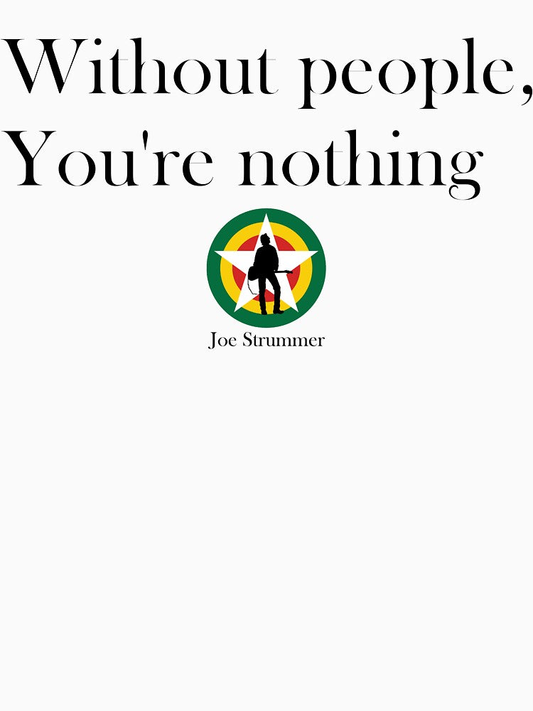 Joe Strummer Without People by toxicrehab