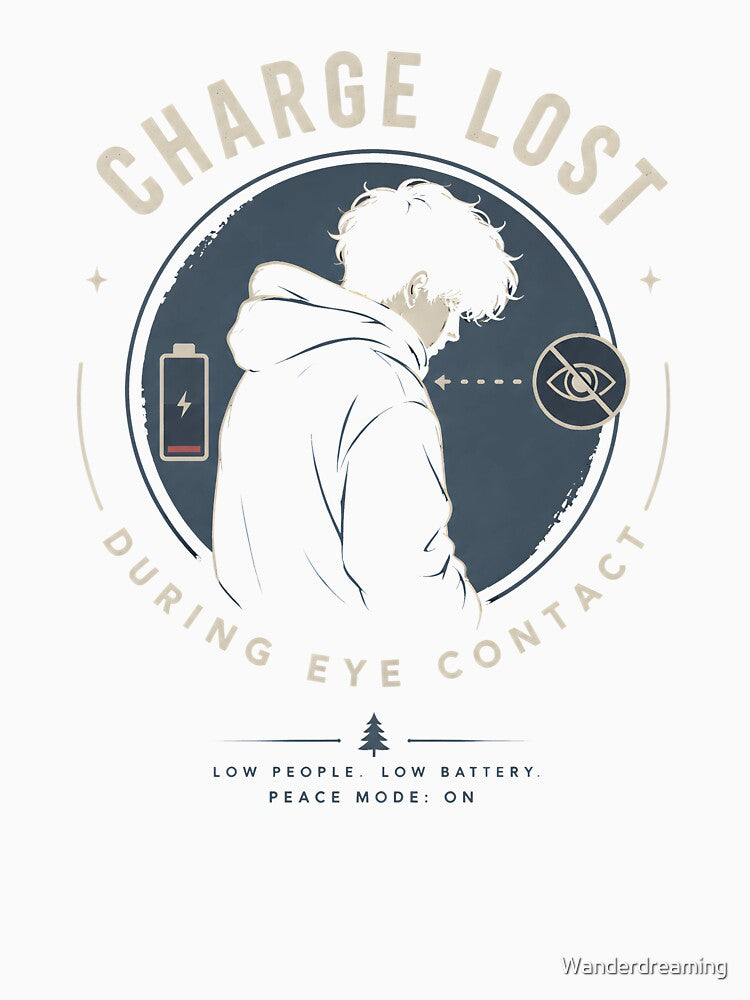 Introvert Anxiety - Charge Lost by Wanderdreaming