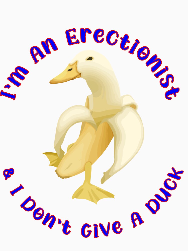 I'm An Erectionist, politics funny t-shirts, political phone cases, man gift, boyfriend gift, political blankets, political funny hat, political pillows, political laptop skins by LacedInCharm