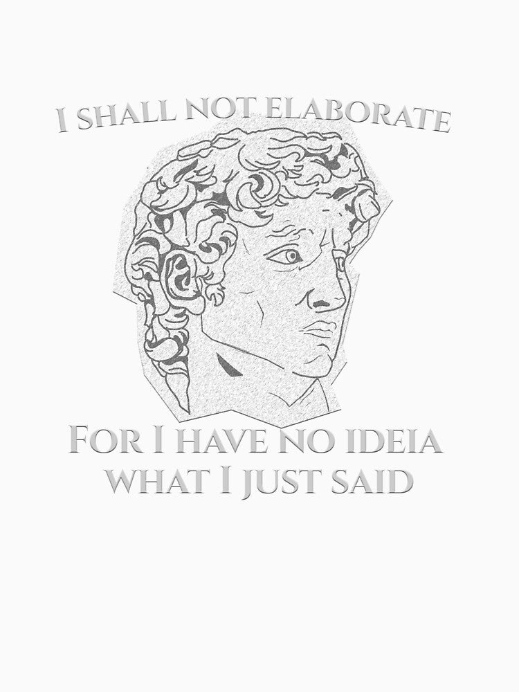I Shall not Elaborate by Leo Rodrigues