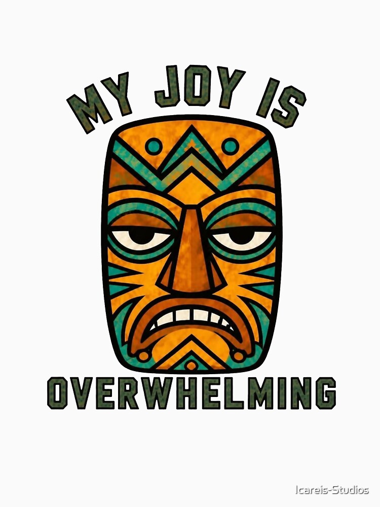 Tiki Mask – My Joy Is Overwhelming by Icareis-Studios