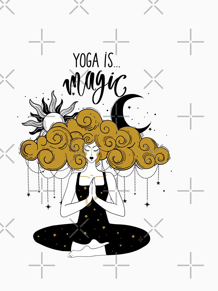 Yoga is absolute magic by Artistusha
