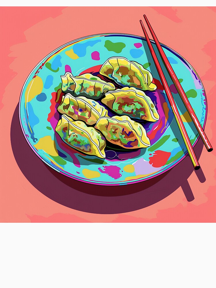 Dumplings Pop Art 2 by AstroRisq