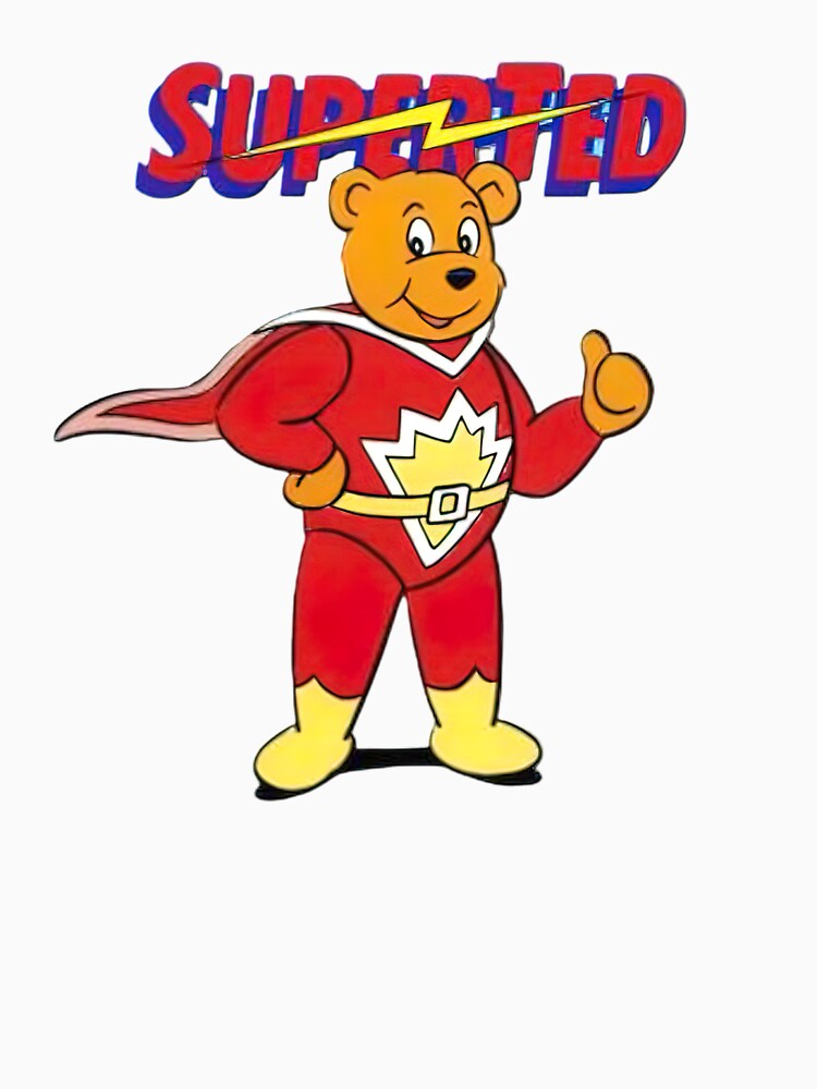 Superted Cartoon Retro Classic TV Series by Retr0Tshirts