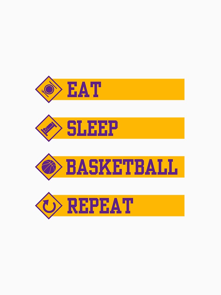 Eat sleep basketball repeat by DeltaDesigns037