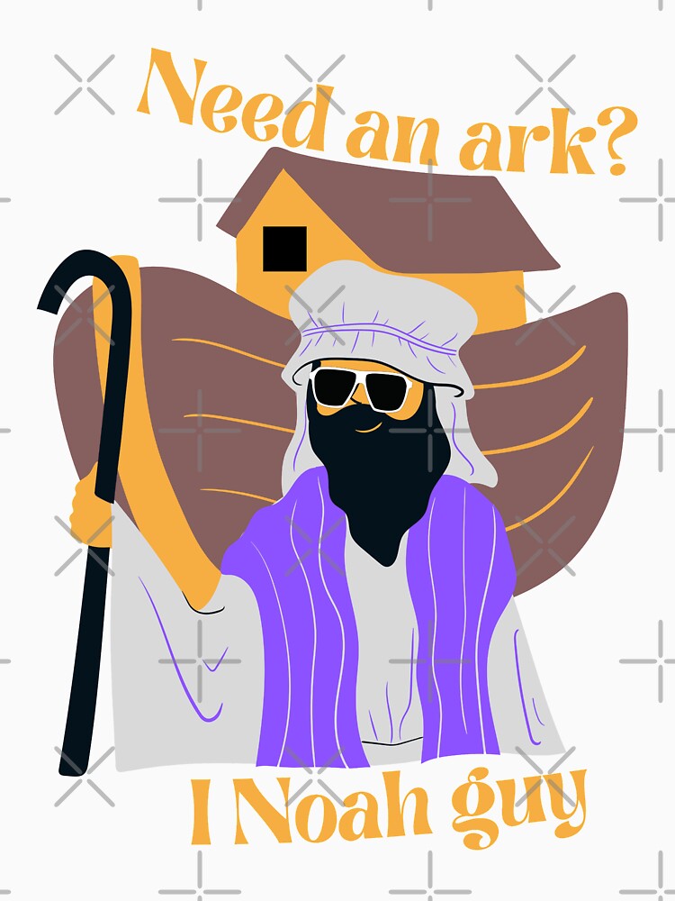 Funny Ark Pun- Noah Bible Pun by goodguy53