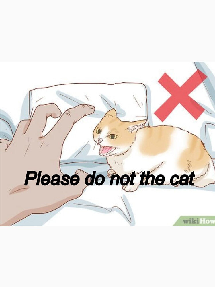 Please Do Not The Cat Meme by cnon626
