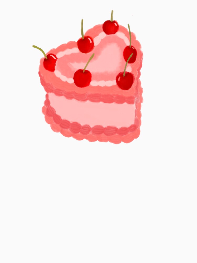pink vintage cake by abby cartwright
