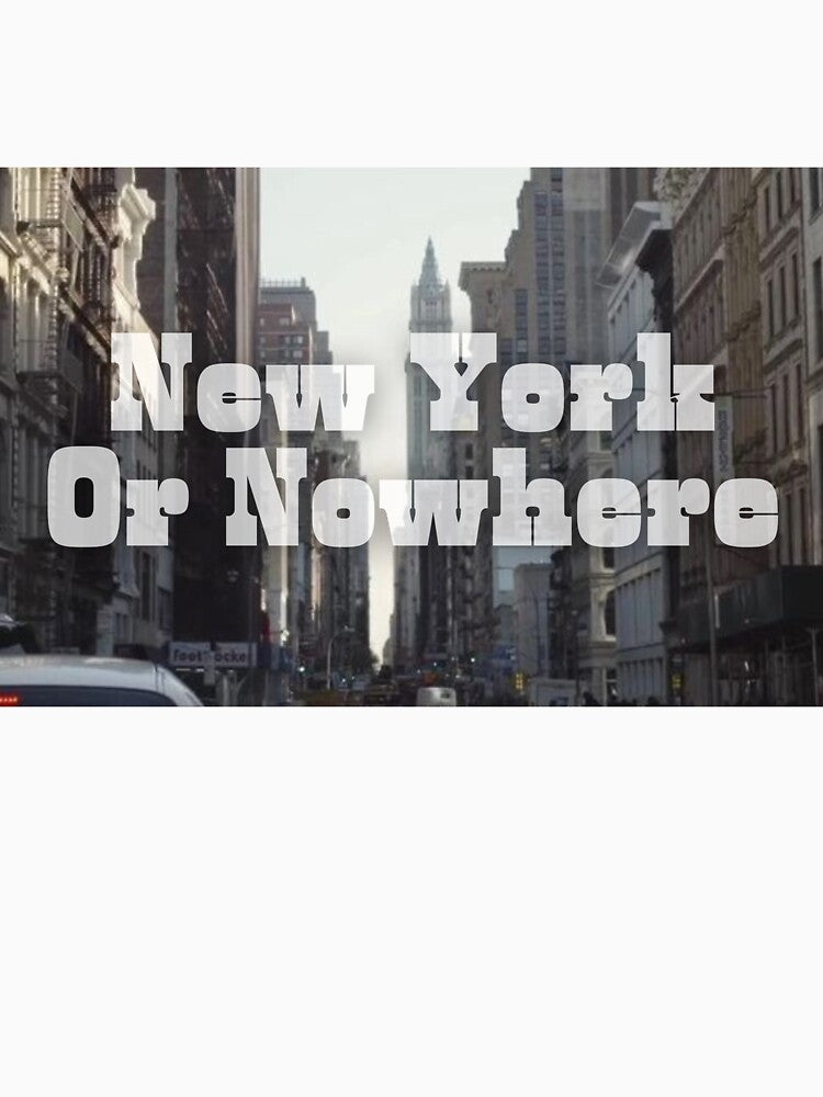 New York or Nowhere Sticker by liayuglyart