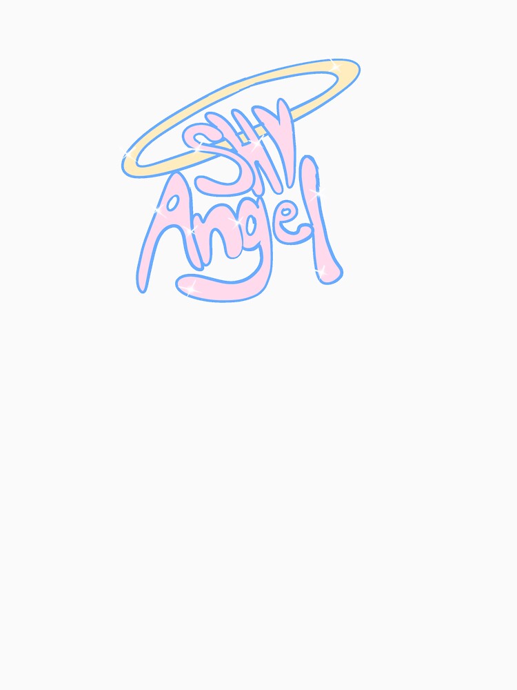 Shy Angel (pink and blue) by gross-girl99