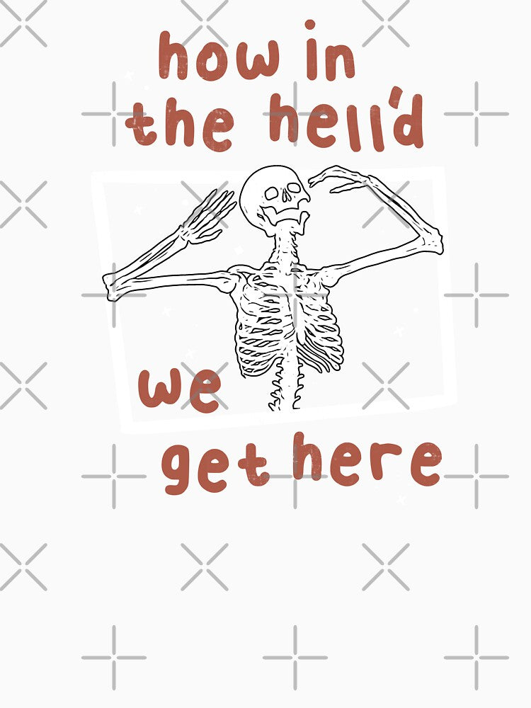 Black How in the Helld We Get Here  • Punk Rock  • Skull Alt Grunge by 18pm