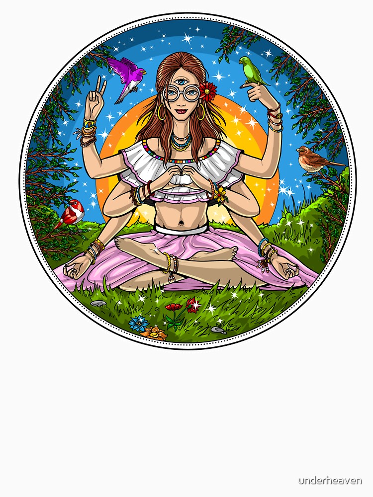 Hippie Meditation by underheaven