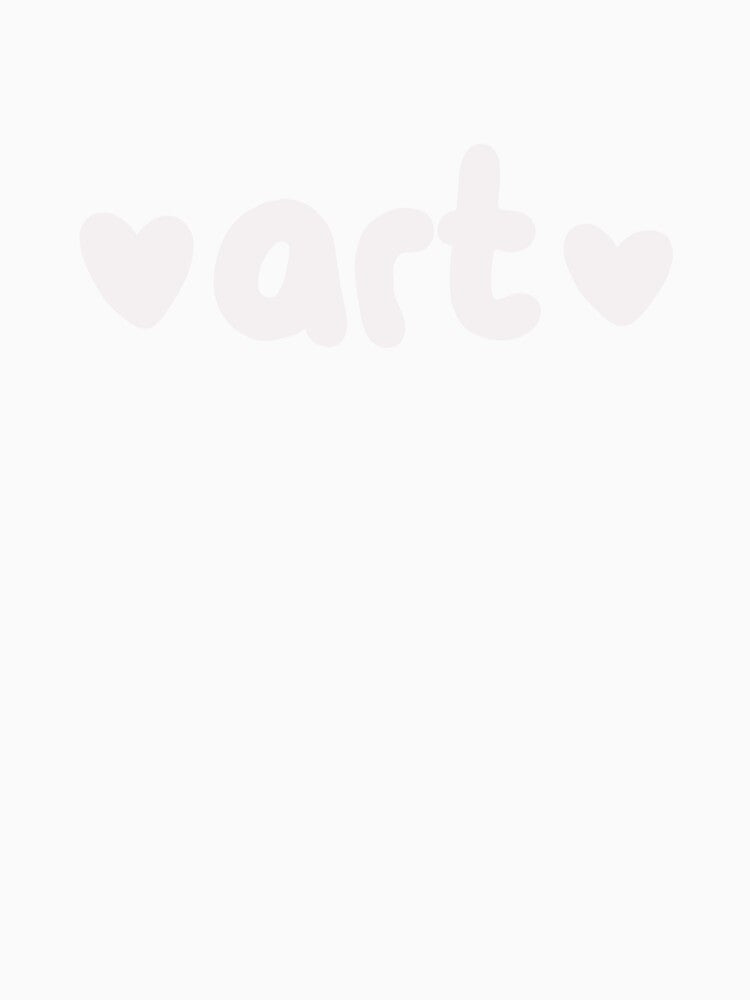 Art design typography with hearts by loulou-artifex