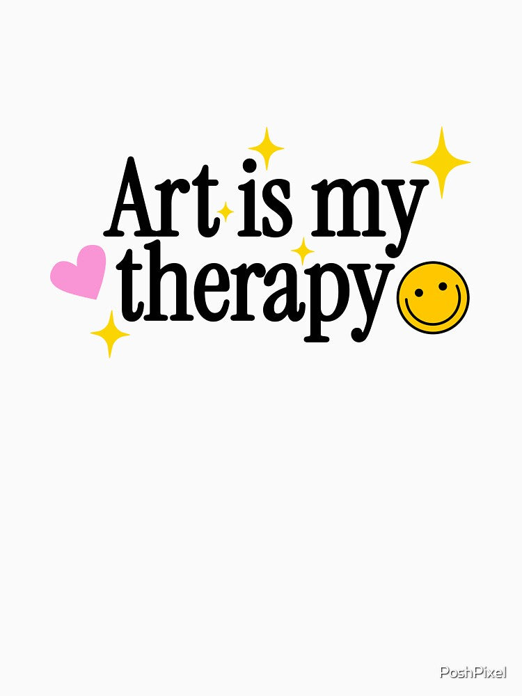 Art is my therapy - Graphic Designer | UX Designer | Product Designer | UI Designer Stickers by PoshPixel