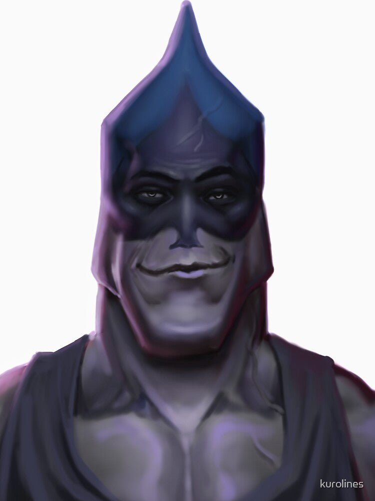 Deltarune Lancer Gigachad Realistic Artwork Meme Front facing by kurolines