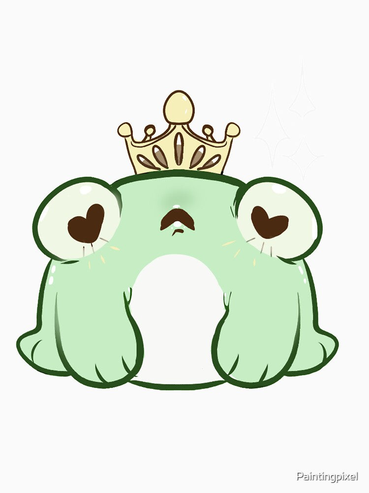 Kawaii Frog Prince by Paintingpixel