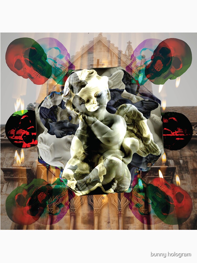 angel collage by bunny hologram