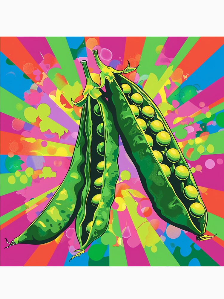 Peas in a Pod Pop Art 3 by AstroRisq