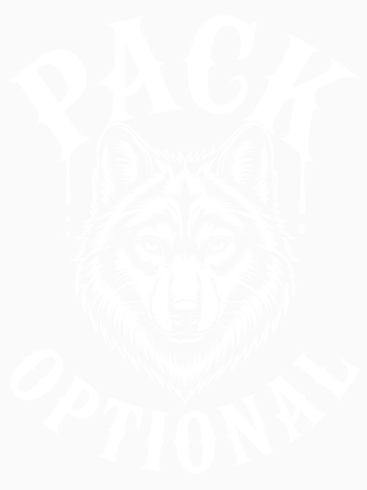 Pack Optional Independent Mindset Ambivert Lone Wolf by NaturEdeN