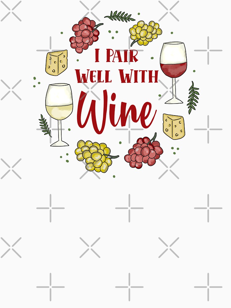 I Pair Well With Wine by KrisInStitches