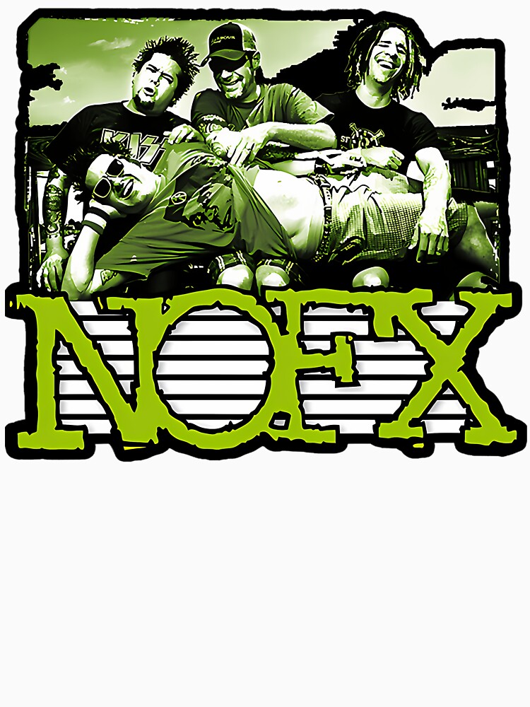 N.O.F.X Punk Rock Band Vintage by CMTomlinArt