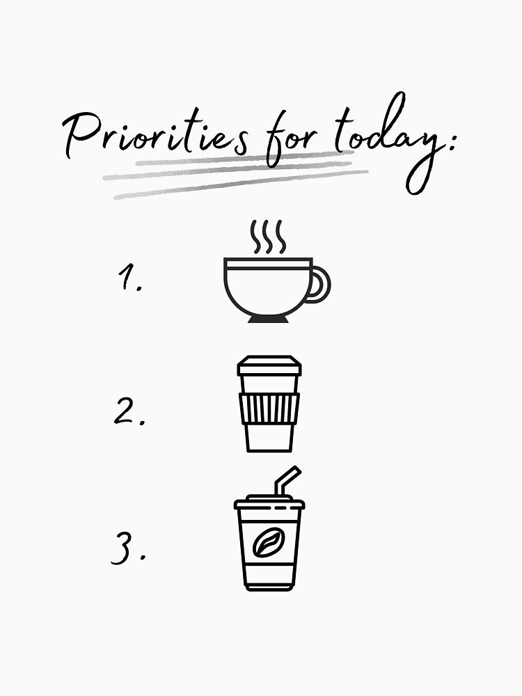 Priorities for today by WhatWeLoveShop