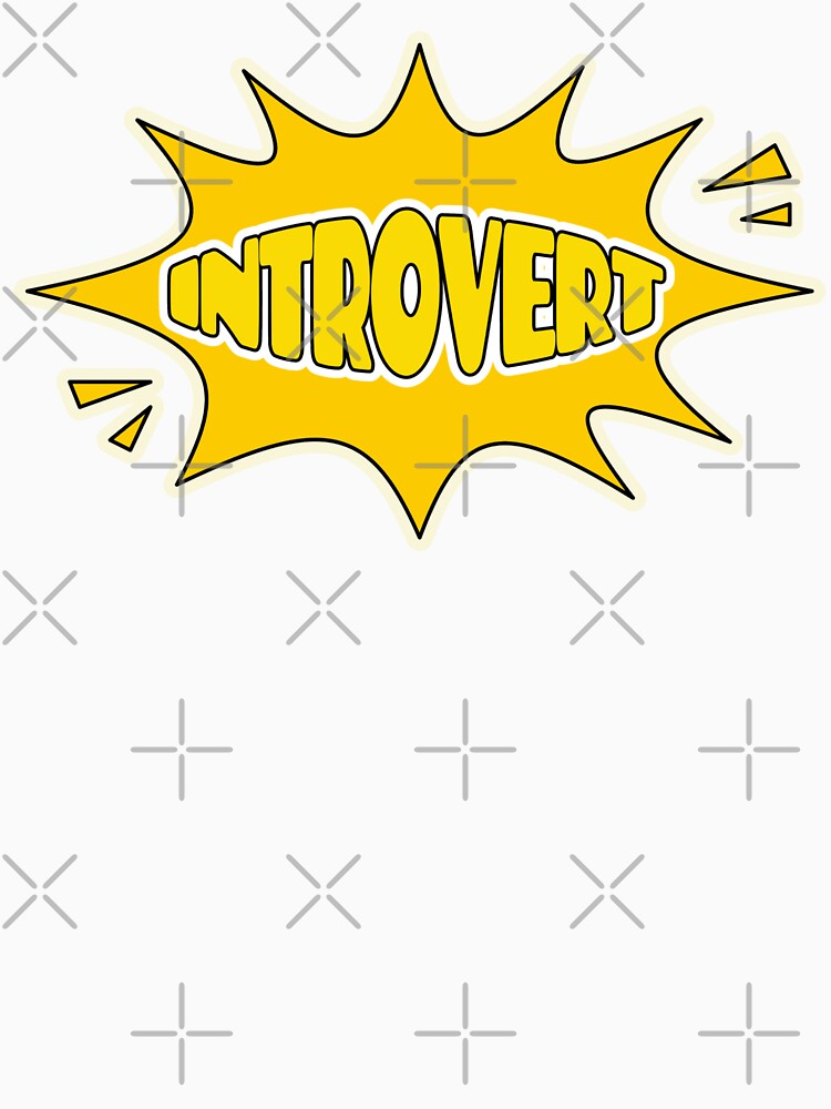 Introvert in Yellow by NickTaroDesign