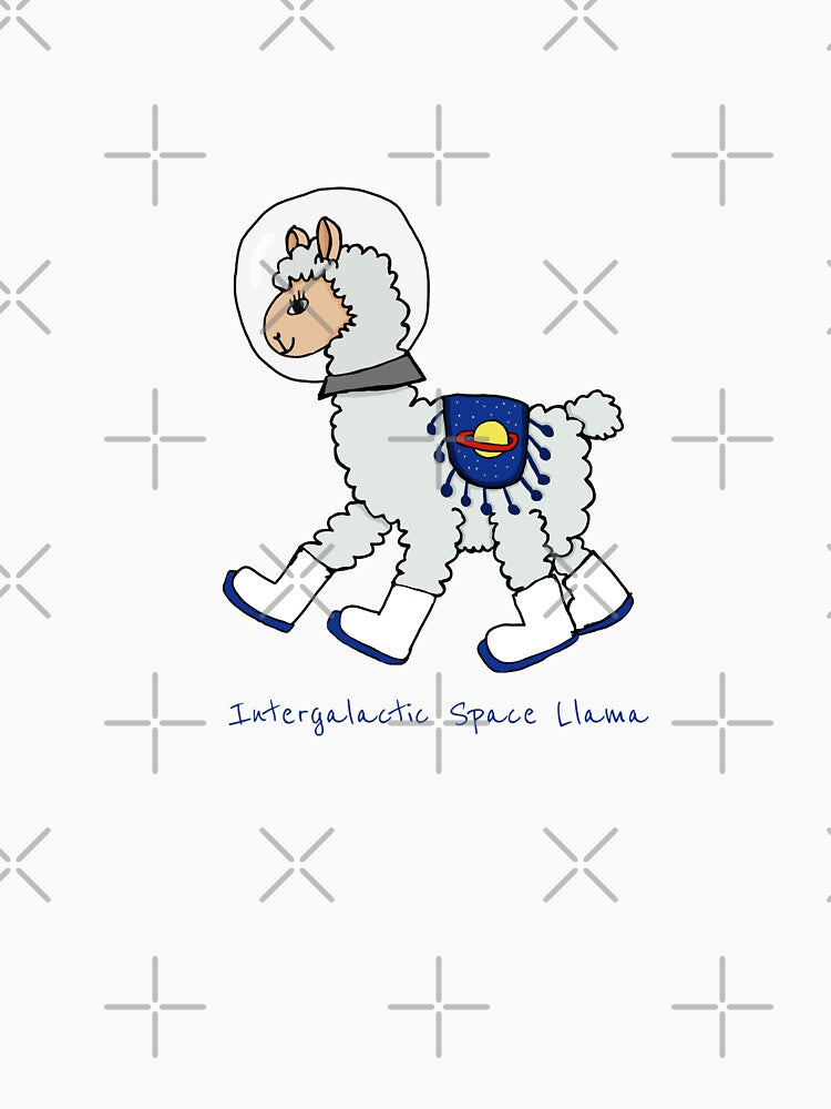 Intergalactic Space Llama by Geometrico22