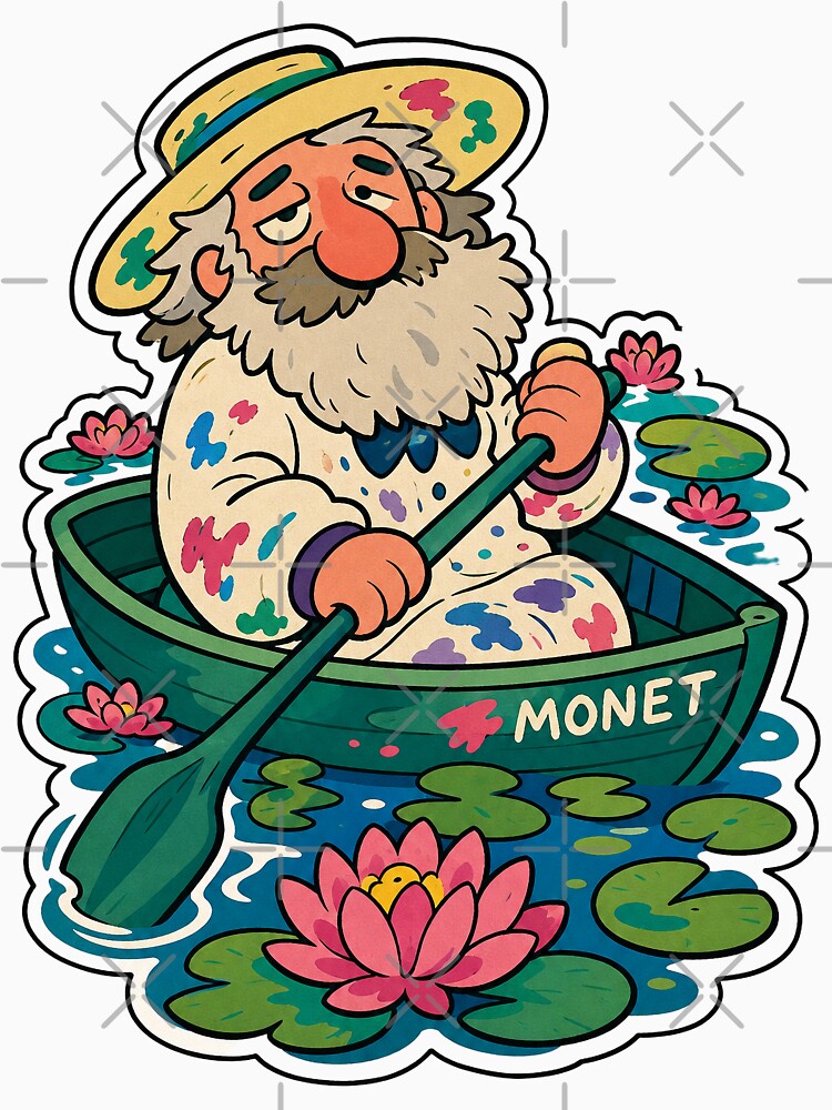 Monet Rowing by BrambleBox