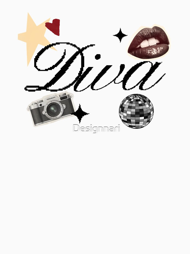 Retro Diva Disco Collage by Designnari