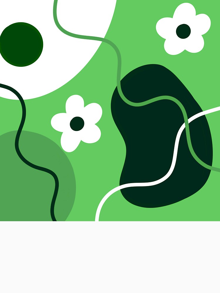 Green Boho Design by Sartoris Art