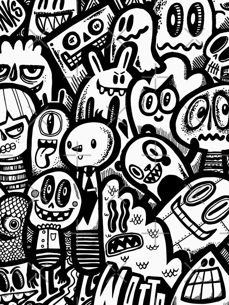 Scary cartoon by YoshiArtDesign