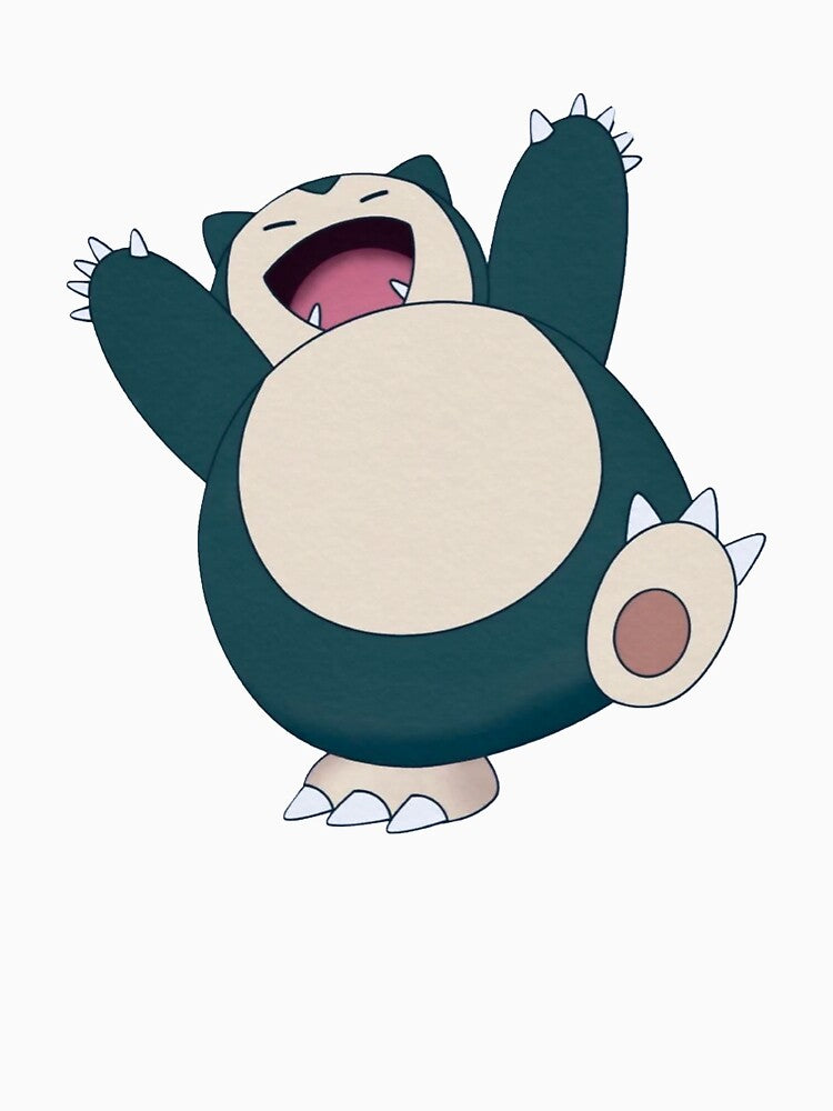 Funny Cute Snorlax Cartoon Anime Meme by Jesticker