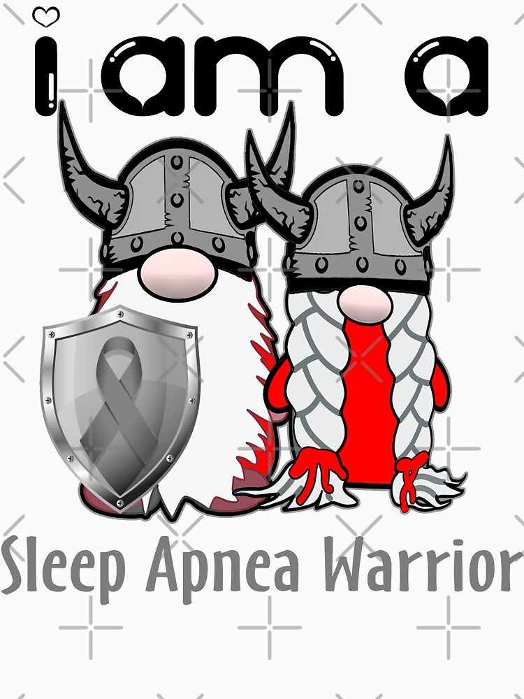 I Am A Sleep Apnea Warrior Support Sleep Apnea Fighter Gift by radianen