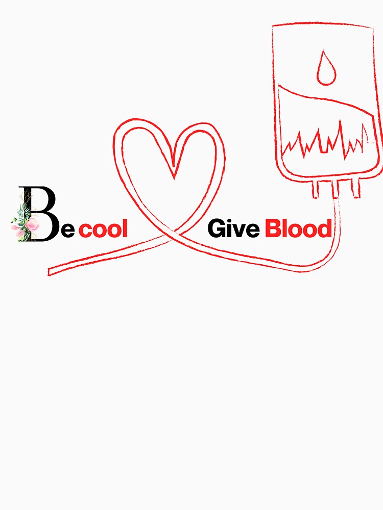 be cool give blood by memonto